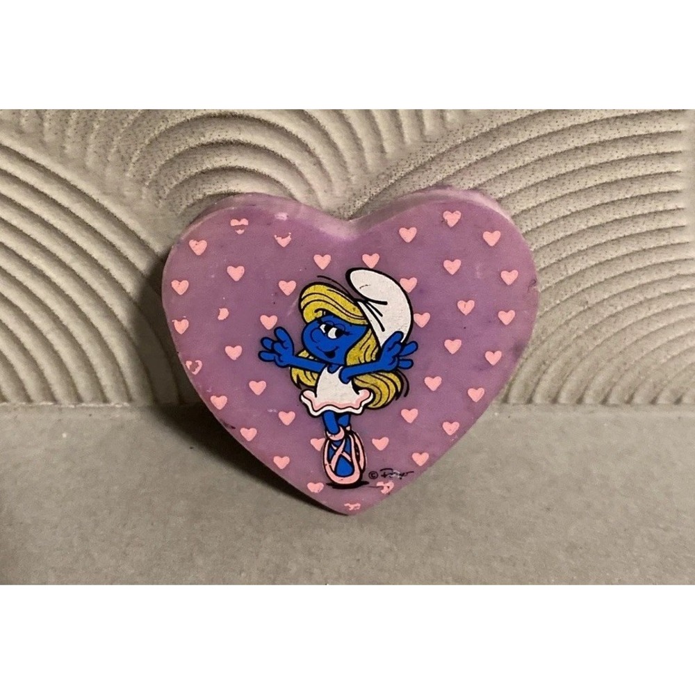 Smurfette Eraser 1983 Wallace Berrie